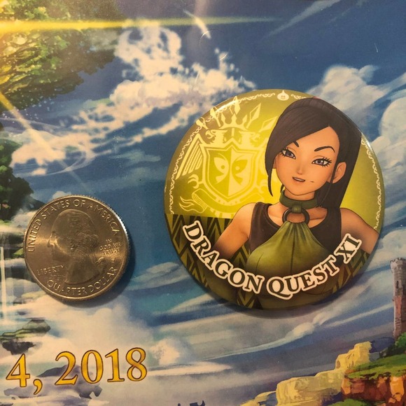 dragon quest Accessories Jade From Dragon Quest Xi 6 Pin Poshmark
